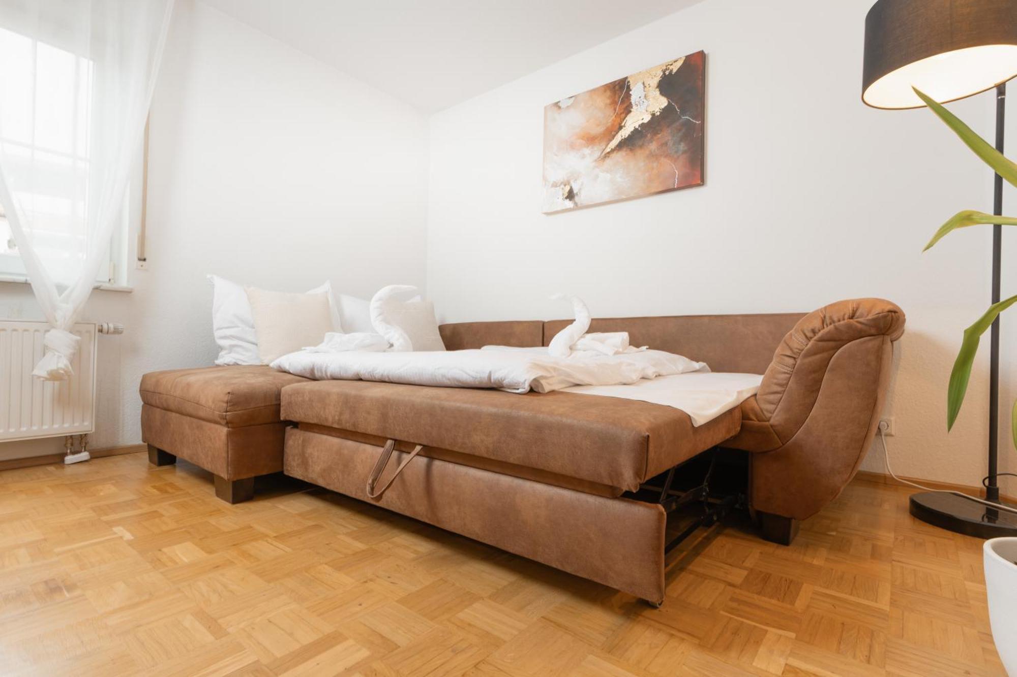 רדולפצל אם בודנזי Untersee-Suite Istayunixi Seenaehe-Terrasse-Workspace-Netflix-Parkplatz מראה חיצוני תמונה